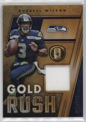 2019 Panini Gold Standard Gold Rush 121/199 Russell Wilson #GR-26 0c3