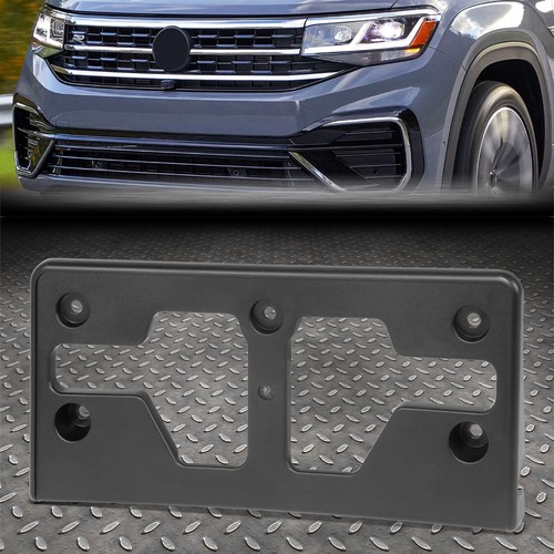 Atlas R Line Bumper For 20-23 VW Atlas R-Line Black Front Bumper License Plate Mounting ...