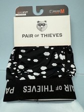 Pair of Thieves Boxer Briefs Men's black white Underwear M Medium 1 Pack 31-33  