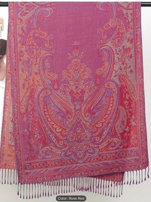 Pashmina jacquard soft shawls,Winter Collection