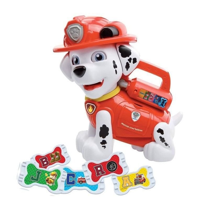 VTECH Pat'patrouille Marcus, croc'lettres : jeu abécédaire interactif 3-7 ans