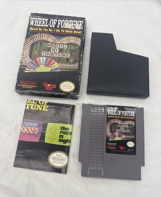 Wheel of Fortune (Nintendo Entertainment System, 1988)  CIB Complete
