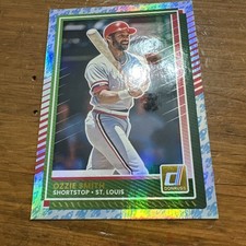 2025 Donruss FOIL ROCKET EMOJI Ozzie Smith #3 CARDINALS