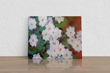 Claude Monet "Clematis" Canvas Print Wall Art Home Decor