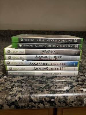 Assassin's Creed Bundle Lot Of 7(Xbox 360 & Xbox One)SEALED AC ORIGINS