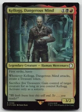 Kellogg, Dangerous Mind Legendary Creature — Human Mercenary PIP #106 R Foil NM