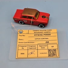 HOT WHEELS 2026 UNSPUN FEP YELLOW CARD LOTUS CORTINA - FEP