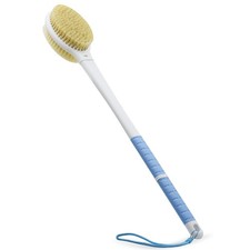 Shower Brush with Soft Stiff Bristles,Back Scrubber Bath Body Exfoliator