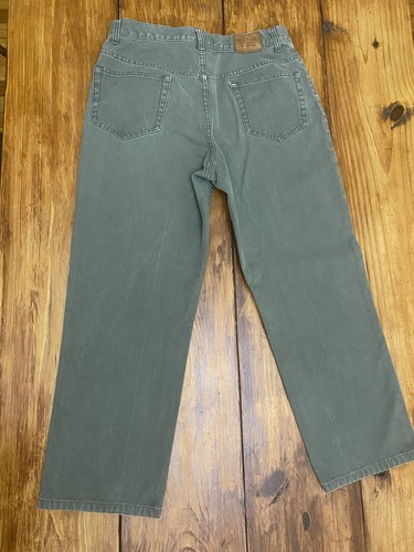 CC Filson Co. Seattle Olive Green 5 Pocket Canvas Pants Jeans Size 33 - Imagen 9 de 11