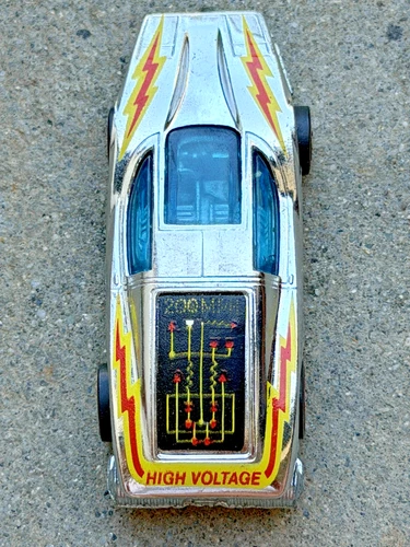 Vintage Hot Wheels Redline LARGE CHARGE - High Voltage - Super Chromes 1975 RL