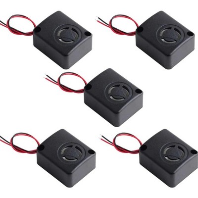 Piezo Summer Alarmsirene 110dB 12V 5 Stück Sicherheitsalarm Elektronik