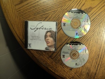 B  Sokal  Syberia (The Adventure Company, 2002)  Case, Manual & Two Disc