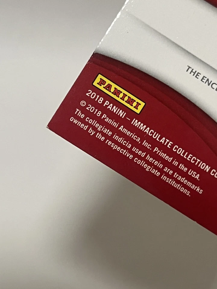 2018 Immaculate Rashaad Penny RPA Auto Patch Player Worn San Diego State /5 - Image 4 of 4