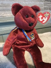 TY BEANIE BABY BUCKINGHAM THE BEAR BRAND NEW WITH TAGS