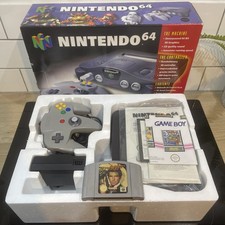 N64 Nintendo 64 Console Boxed - Excellent Condition! w/ Goldeneye Game PAL UK