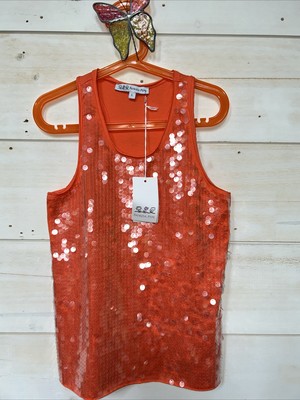 Patrizia Pepe Sequined Vest Size  S Adult, L Child NWT