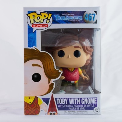 Funko POP Television Trollhunters Toby with Gnome #467 Vaulted Vinyl Figure