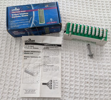 LEVITON 47689-B STRUCTURED MEDIA CENTER BRIDGED TELEPHONE EXPANSION MODULE