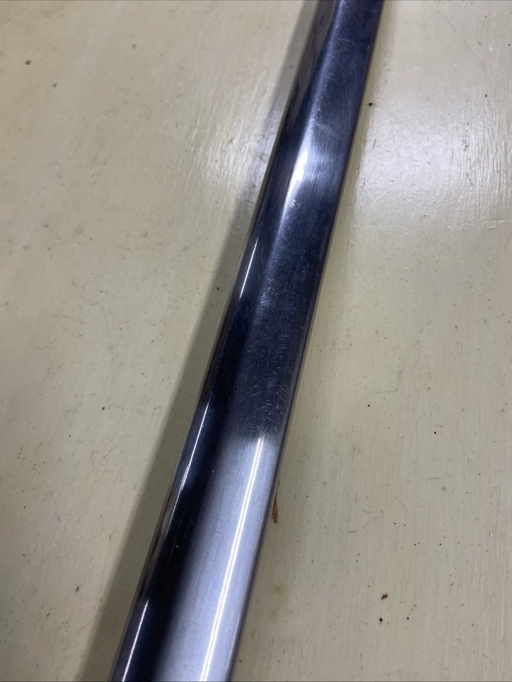 1955 1956 Plymouth Mopar Belvedere Savoy Plaza 4 Door Left Front Belt Molding - Image 3 of 4