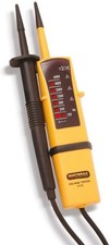 Industrial-Grade Two Pole Voltage and Continuity Tester, GS38 Compliant - Yellow