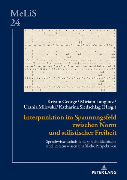 Interpunktion Im Spannungsfeld Zwischen Norm Und Stilistischer Freiheit | Buch-image