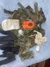 Camouflage tent /Big Clothing Lot GI JOE lot VINTAGE 1964 HASBRO