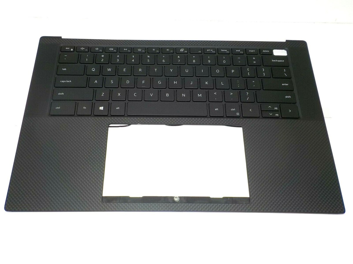 Genuine Dell XPS 9500 Laptop Palmrest US/EN BCL Keyboard Assembly