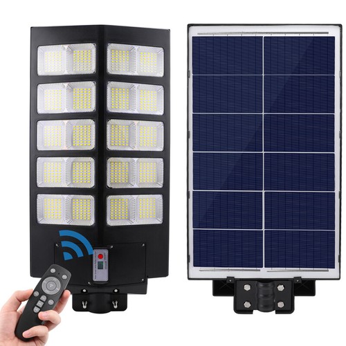 Commercial 9999999900000LM Outdoor Dusk to Dawn Solar Street Lights Super Bright - Picture 144 of 162