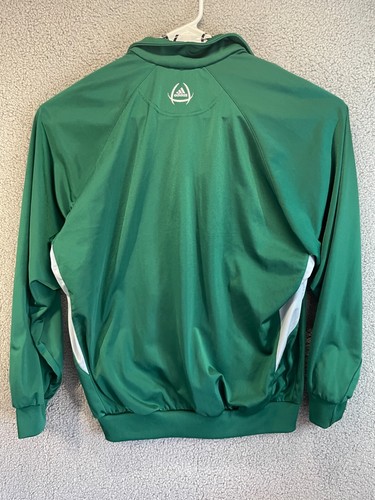 Adidas Originals Classic Superstar Green/White Track Jacket Size Large - Picture 5 of 7