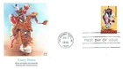 FANCY  DANCE AMERICAN INDIAN DANCE  FLEETWOOD CACHET 1996 FDC UNADDRESSED