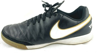 NIKE TIEMPOX GENIO II LEATHER IC Soccer Athletic Shoes 819215 010 M Mens US  9 | eBay