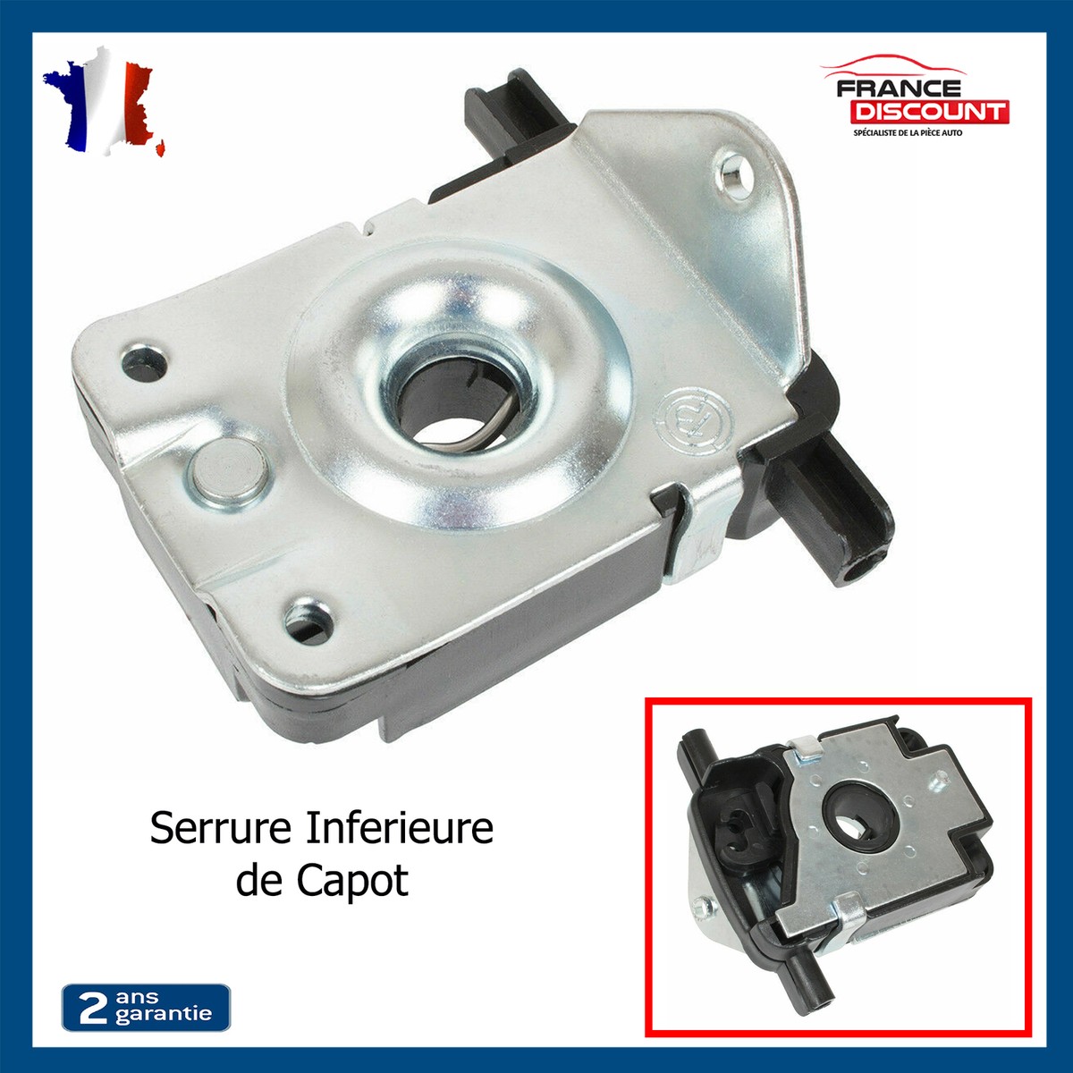 Verrou Capot Supérieur Gauche Ou Droit Asudaro Pour BMW E46 E39 E53 - Pièces OE 51238229807 51238203859