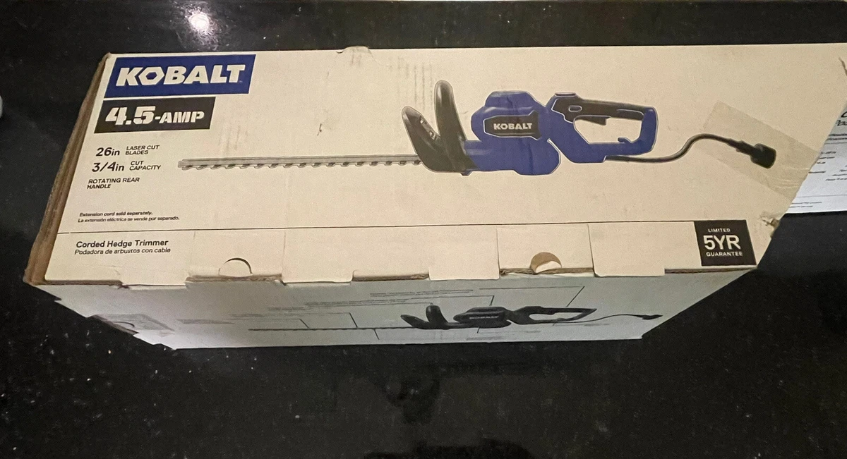 Kobalt 4.5 amp 26 in. Corded Electric Hedge Trimmer KHT 264 06 eBay