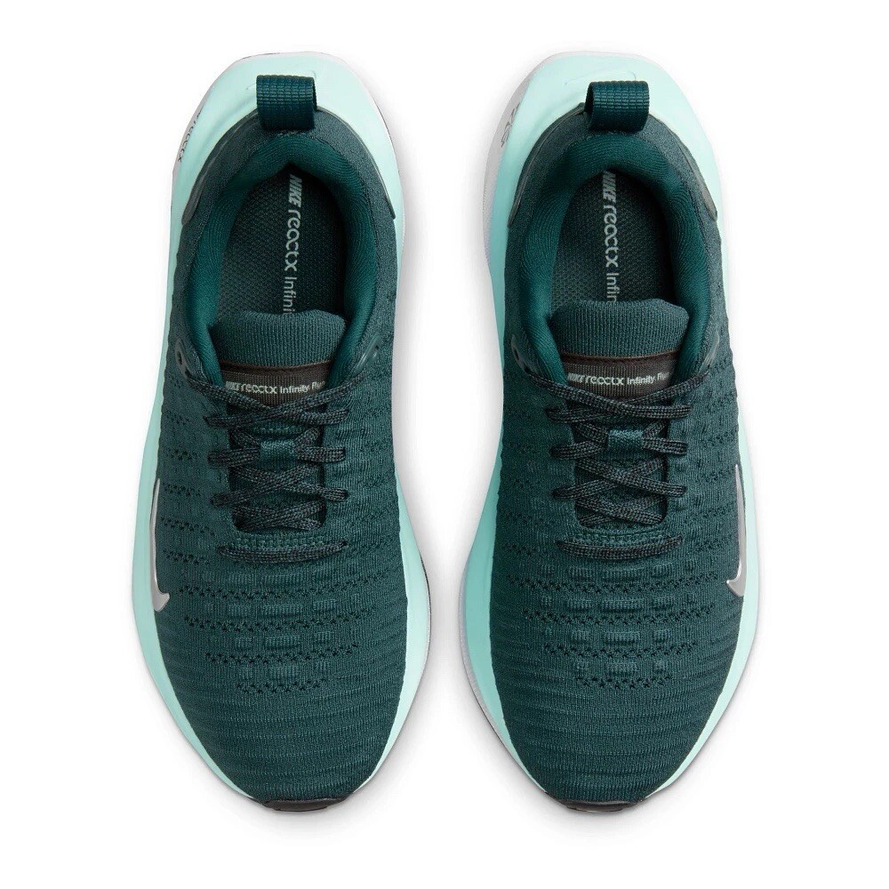 Nike ReactX Infinity Run 4 White / Teal / Dark Green Size 10