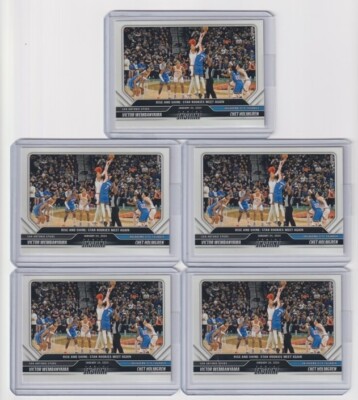 (Lot of 5) 2023-24 Panini Instant #277 Victor Wembanyama RC vs Chet Holmgren (D)
