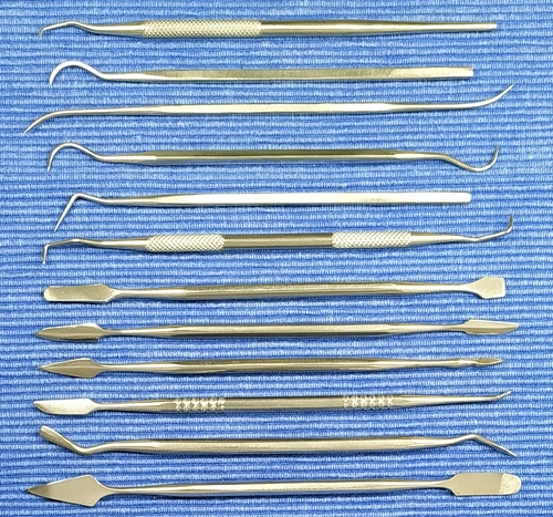 Modellier Werkzeug Set Modellbau Bastel Hand Werkzeuge Spatel Messer 12-teilig