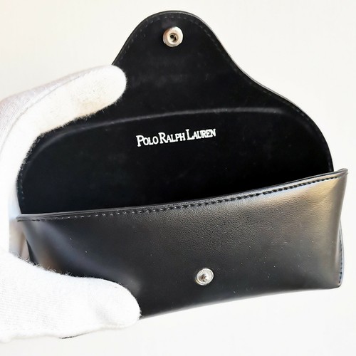 fodero occhiali da sole POLO RALPH LAUREN box sunglasses case custodia vintage - Picture 2 of 3