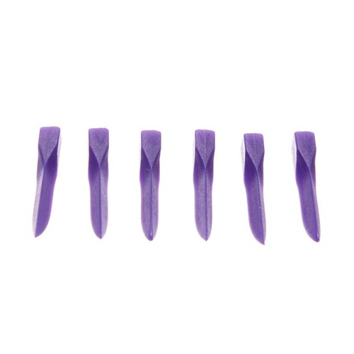 100/Box Disposable Dental Plastic Wedges Plastic Concave Design Wedge W/ Hole - Picture 20 of 37