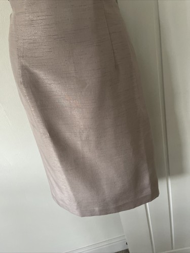 Jacques vert dress size 12 Taupe Mother Of The Bride Occasion Wedding Party Bnwt - Picture 5 of 12