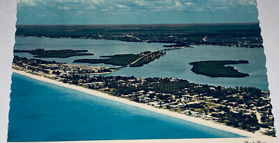 Englewood Beach-Gulf of Mexico-Englewood, Florida chrome Postcard U116