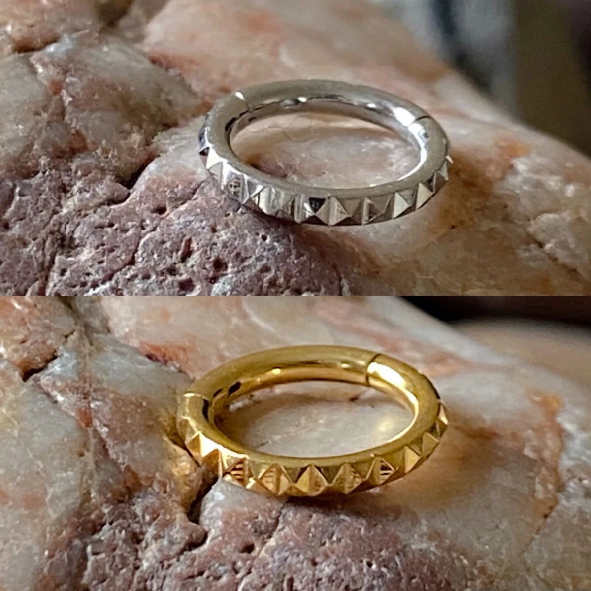 Hinged shop daith ring