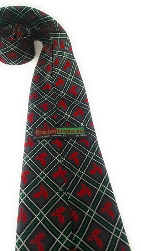 Hallmark Holiday Traditions Men's Christmas Necktie - Picture 4 of 4