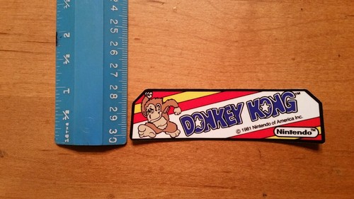 Pre cut decals for vintage electronic coleco tabletop mini arcade donkey kong. - Picture 5 of 7