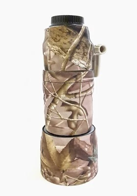 Cubierta de camuflaje de neopreno LensCamo Canon 100-400 IS Mk I + cubierta de zoom