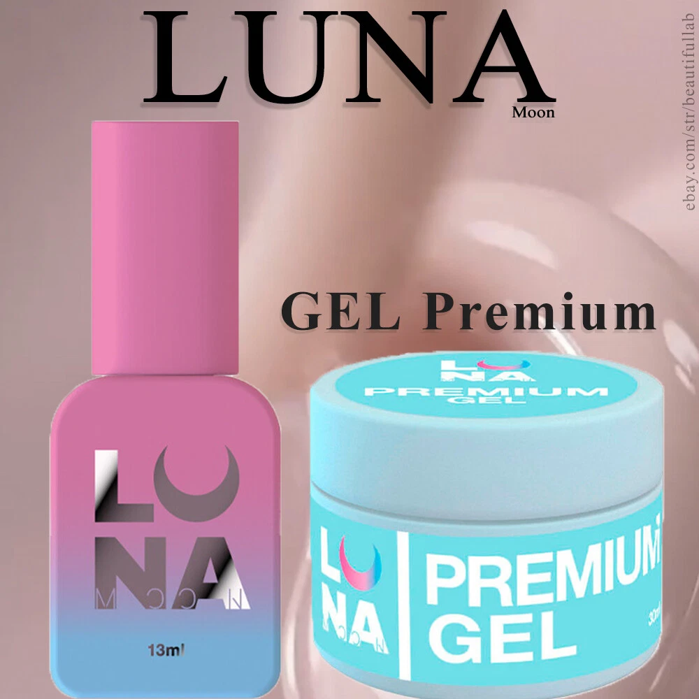 LUNA GEL PREMIUM - Gel for nail extension polish -a line of hard gels - build-up
Opens in a new wind