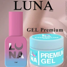 LUNA GEL PREMIUM - Gel for nail extension polish -a line of hard gels - build-up