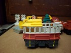 Lot 26 Piece 2006 Fisher Price Geo Trax Train Wrecker Signs Cars Dozer — photo 3