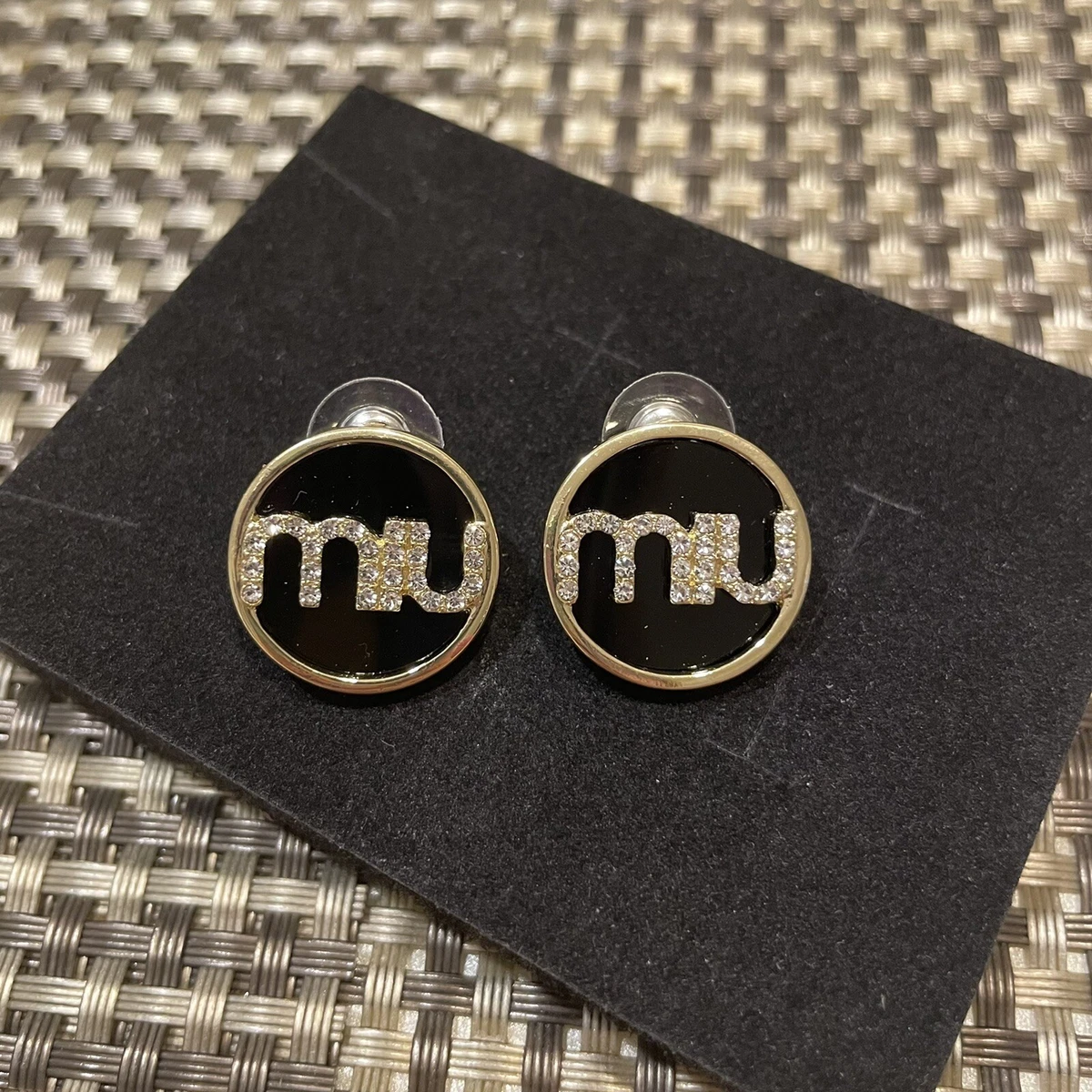 Miu miu cheap earrings sale