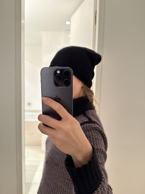 FRIENDLY HUNTING FH Cap Beanie Mütze Schwarz 100% Cashmere Kaschmir NP  189