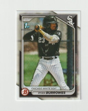 2024 Bowman PROSPECTS # BP-119 Ryan Burrowes CHICAGO WHITE SOX